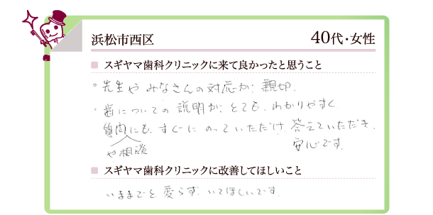 40代の声